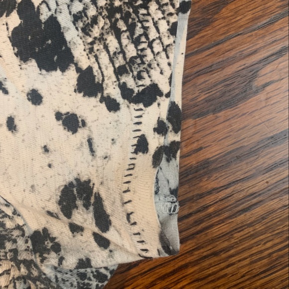 Rag & Bone Snake Print Tee - Picture 5 of 6